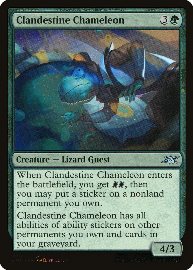 Caméléon clandestin (Galaxy Foil) [Unfinity] 