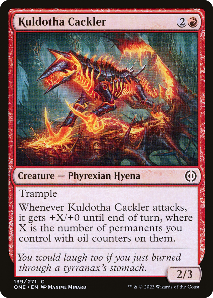 Kuldotha Cackler [Phyrexia : Tous seront un] 