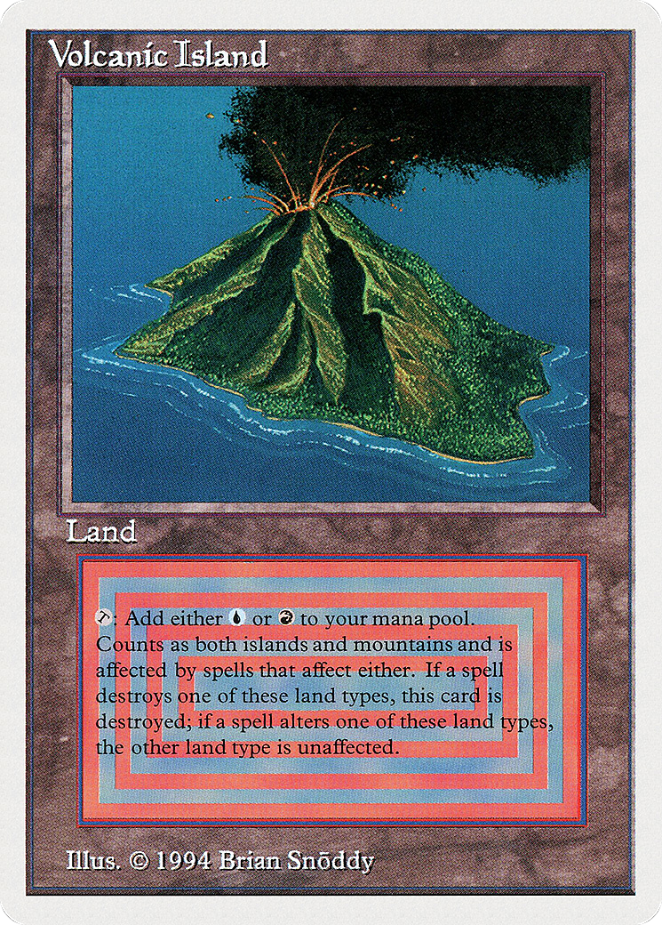 Île volcanique [Magie d'été / Edgar] 