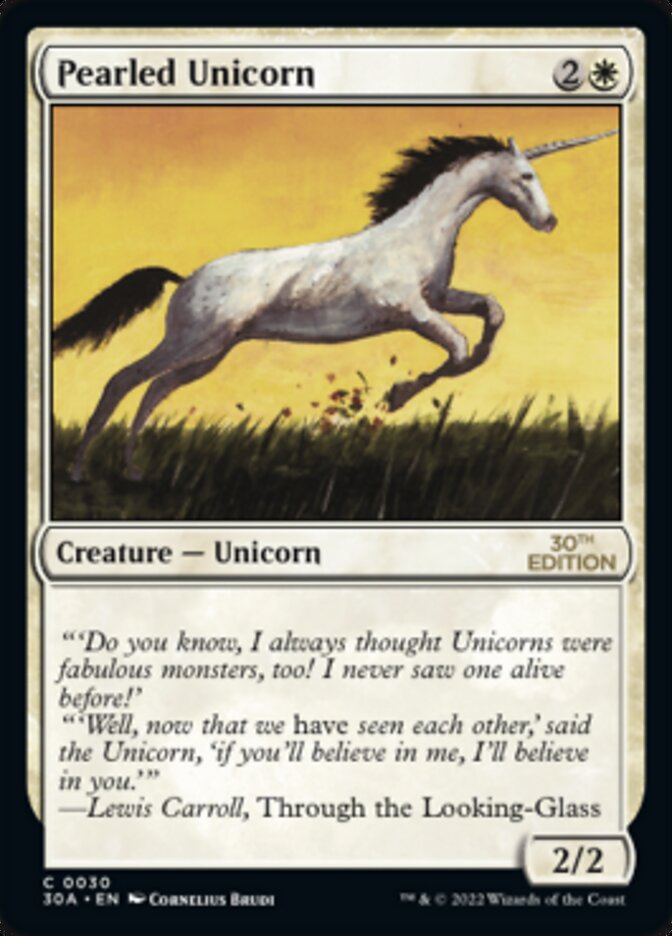 Licorne perlée [Édition 30e anniversaire] 