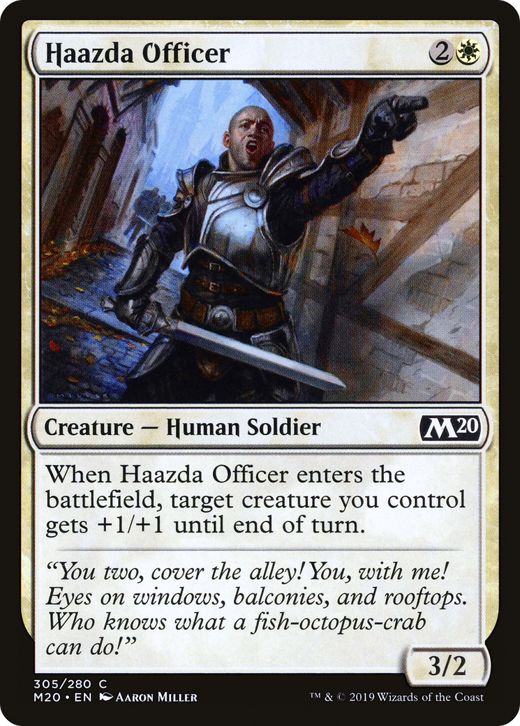 Officier Haazda [Édition de base 2020] 