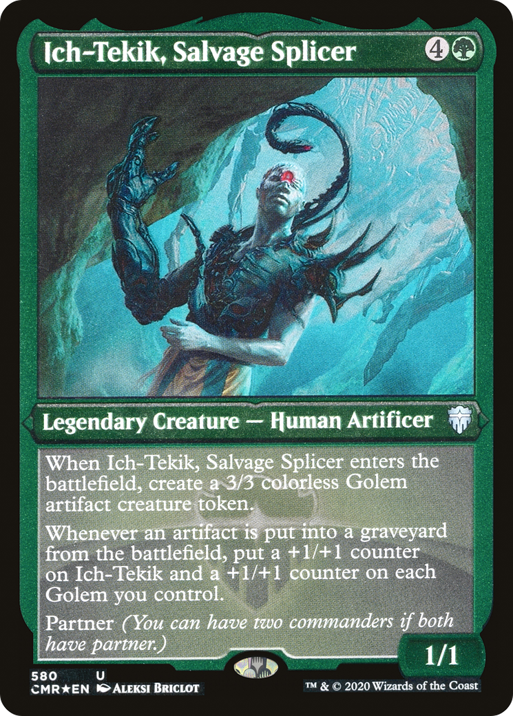 Ich-Tekik, épisseur de récupération (gravé) [Commander Legends] 
