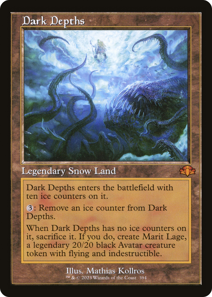 Profondeurs sombres (rétro) [Dominaria Remastered] 