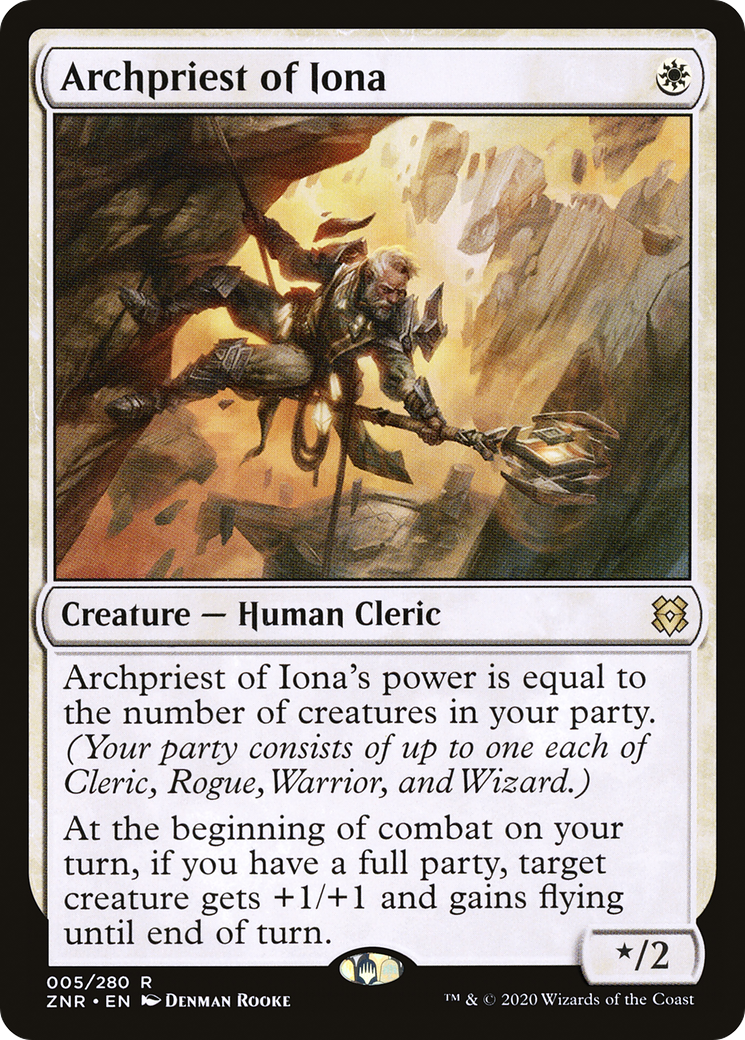Archiprêtre d'Iona [Zendikar Rising] 