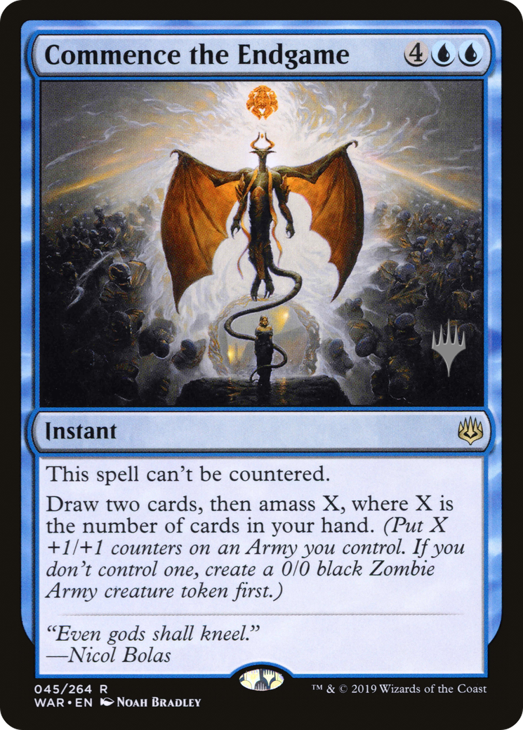 Commencez la phase finale (Pack promotionnel) [War of the Spark Promos] 