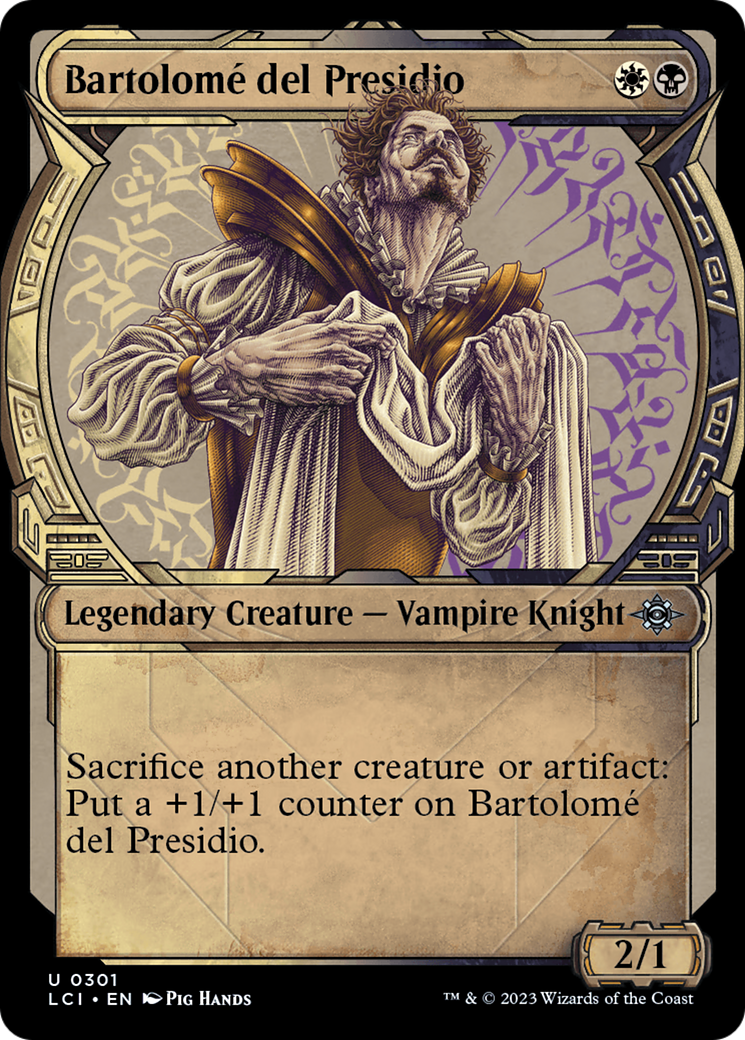 Bartolome del Presidio (Vitrine) [Les cavernes perdues d'Ixalan] 