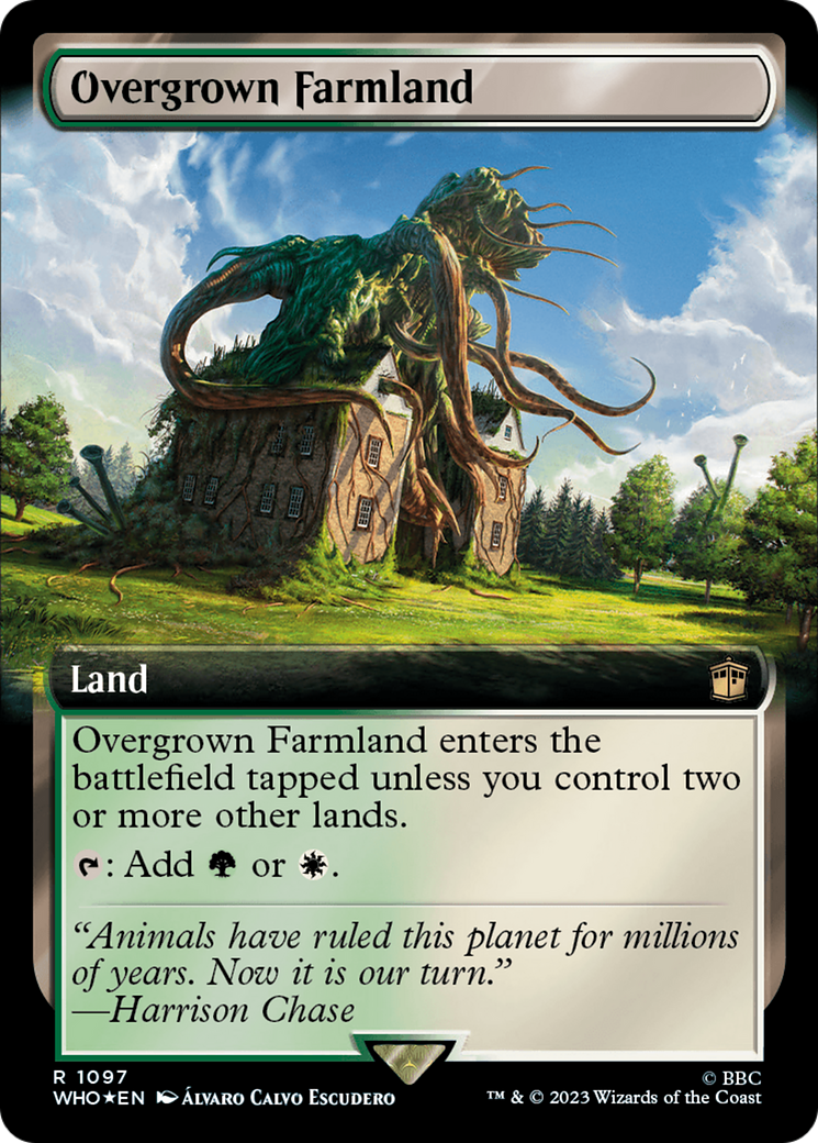 Overgrown Farmland (WHO-1097) - Doctor Who: (Extended Art) Foil
