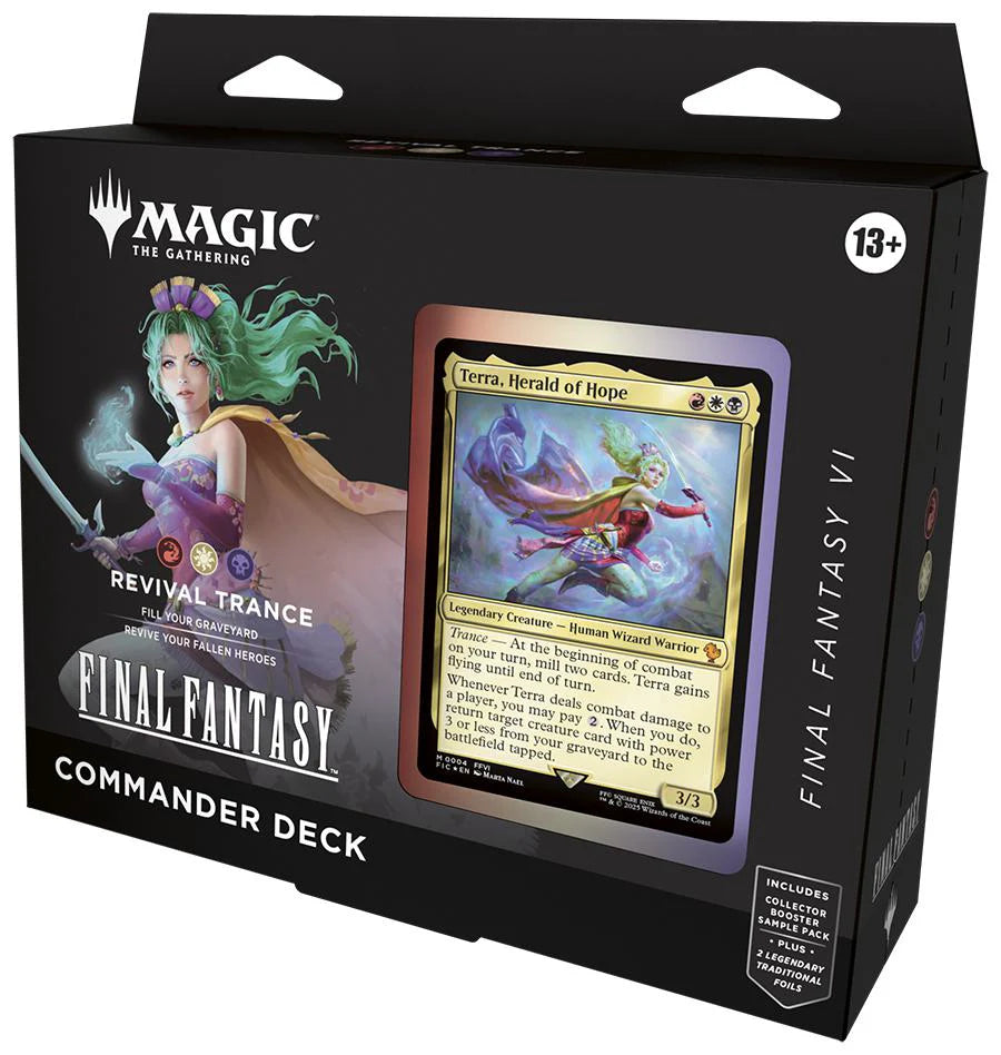 Magic The Gathering - Universes Beyond: Final Fantasy - Commander Deck - Revival Trance