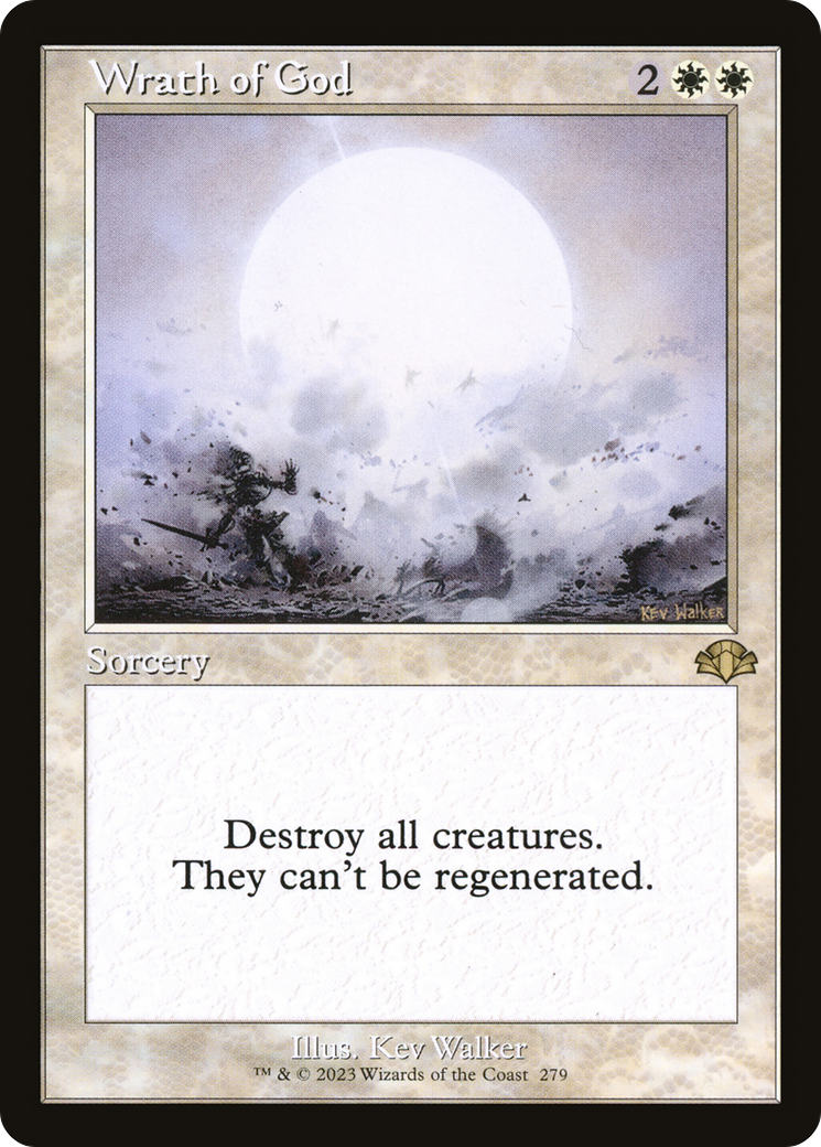 Colère de Dieu (Rétro) [Dominaria Remastered] 