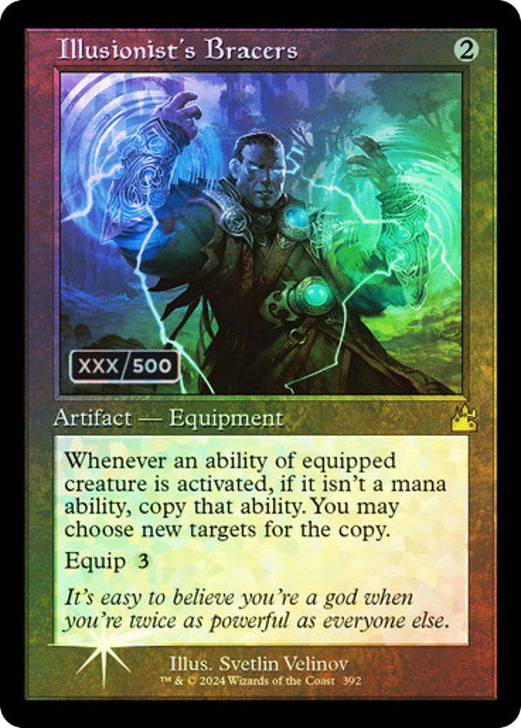 Brassards de l'illusionniste (rétro) (sérialisé) [Ravnica Remastered] 