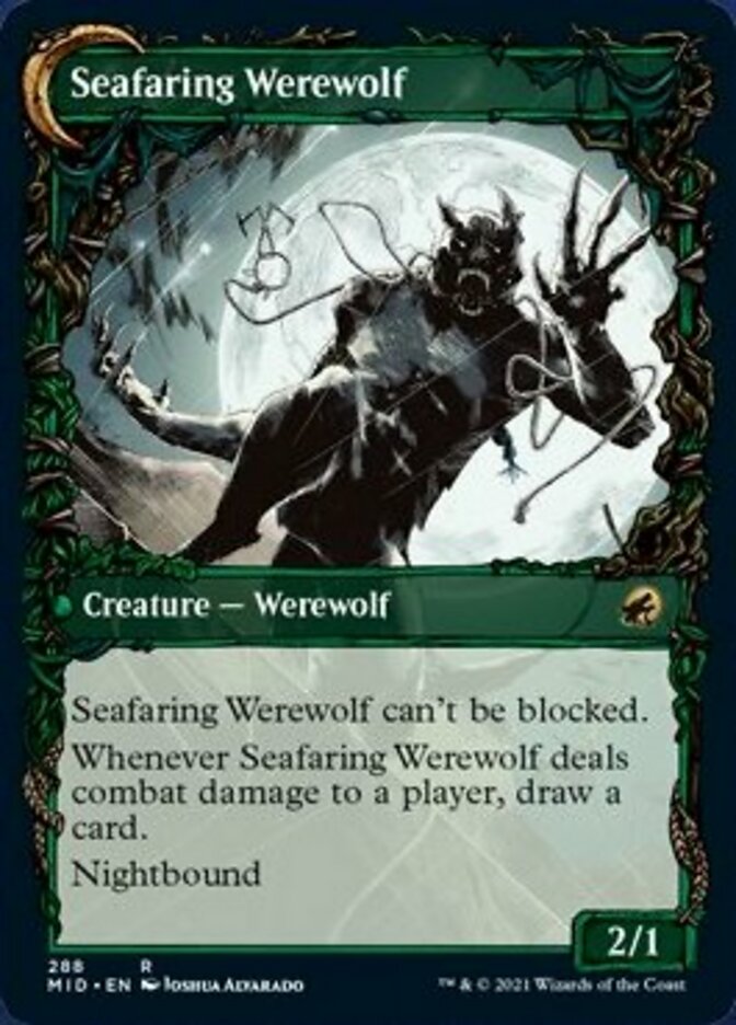 Suspicious Stowaway (Showcase) (MID-288) - Innistrad: Midnight Hunt: (Showcase, Double Faced Transform)