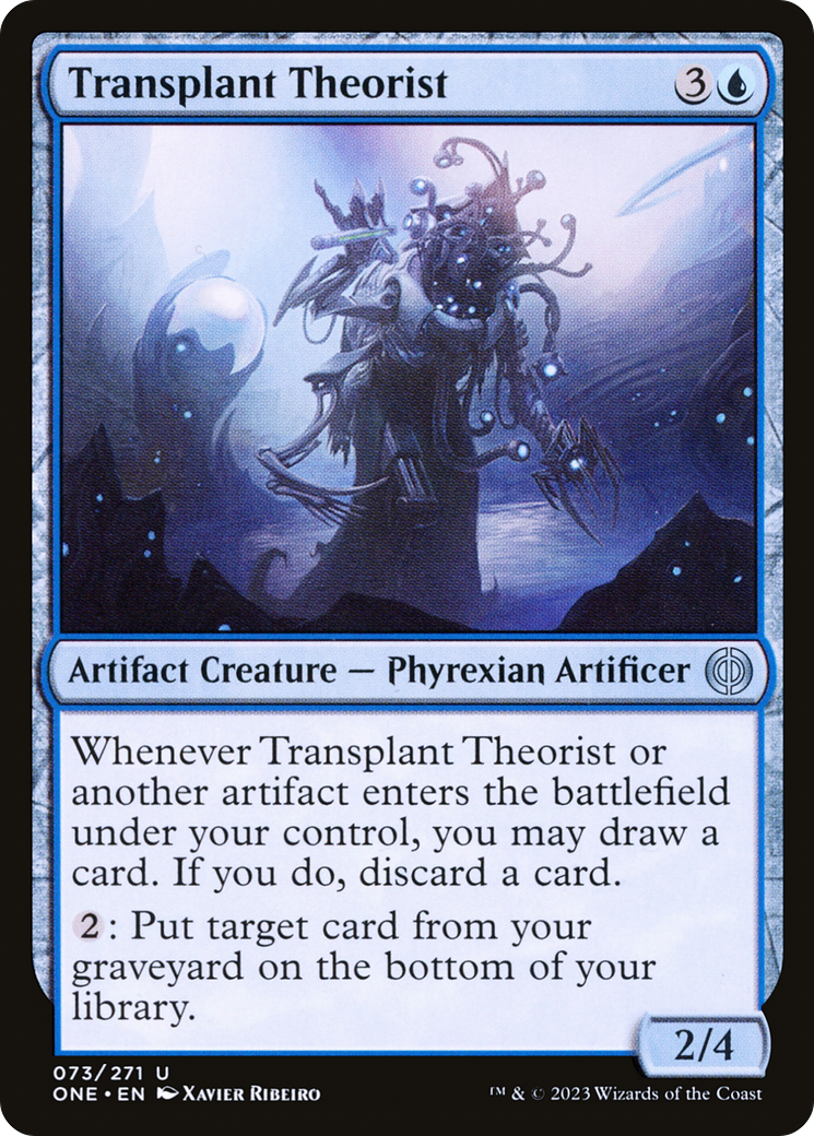 Théoricien de la transplantation [Phyrexia : Tous seront un] 