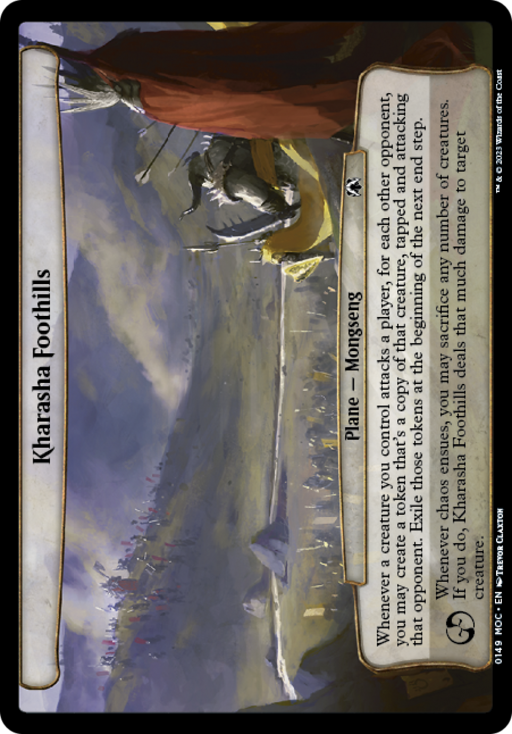 Kharasha Foothills [Marche du commandant des machines] 