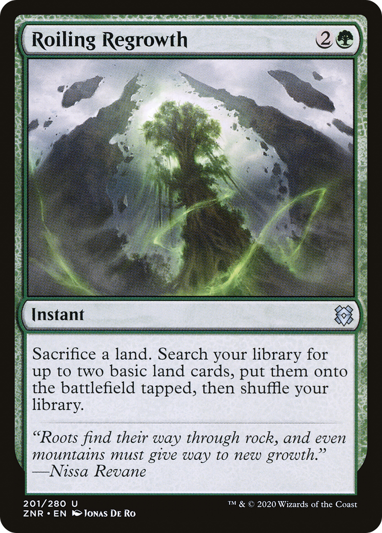 Rétablissement déchaîné [Zendikar Rising] 