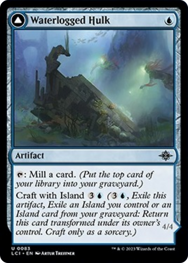 Waterlogged Hulk (LCI-083) - The Lost Caverns of Ixalan