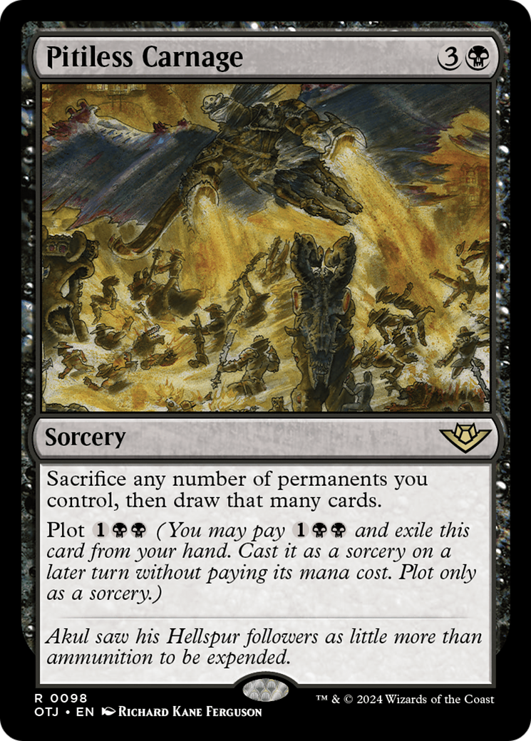 Carnage impitoyable [Hors la loi de Thunder Junction] 