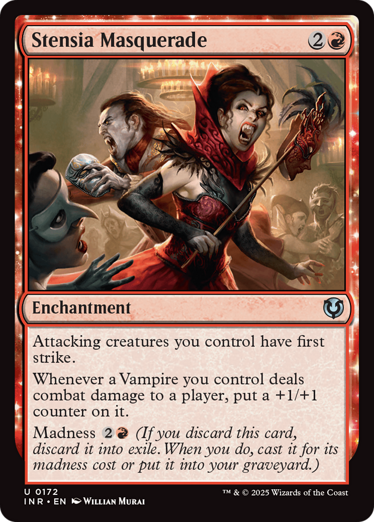 Stensia Masquerade (INR-172) - Innistrad Remastered: (enchantment)