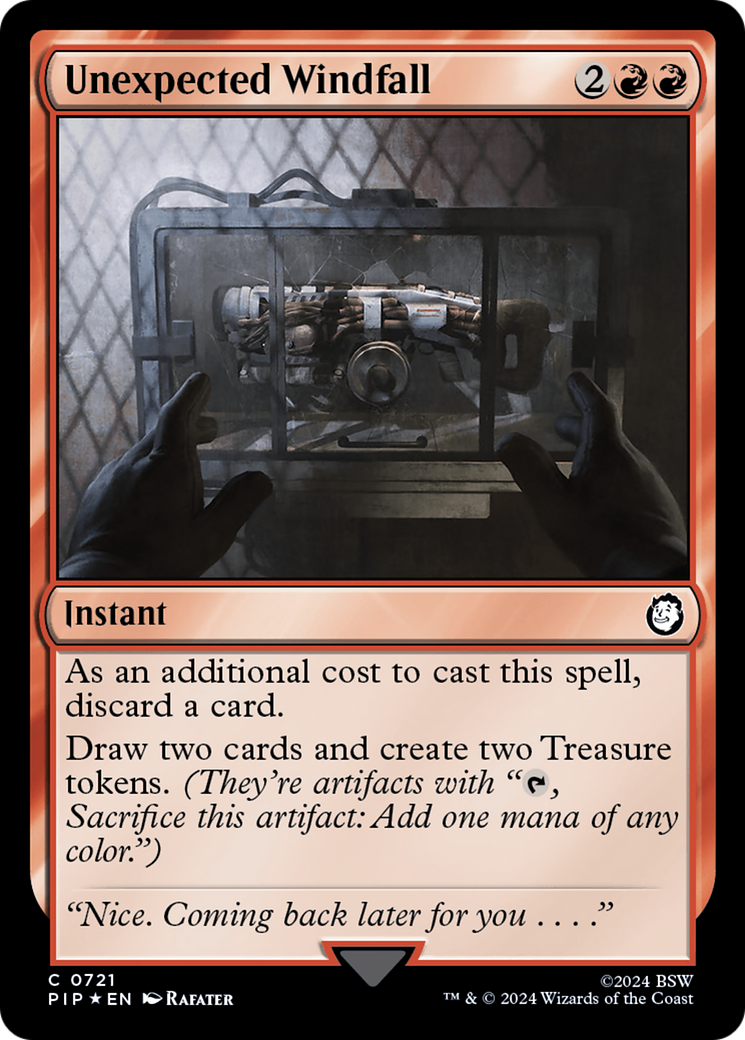 Aubaine inattendue (Surge Foil) [Fallout] 