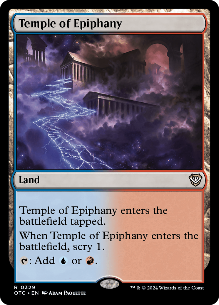Temple de l'Épiphanie [Commandant des hors-la-loi de Thunder Junction] 