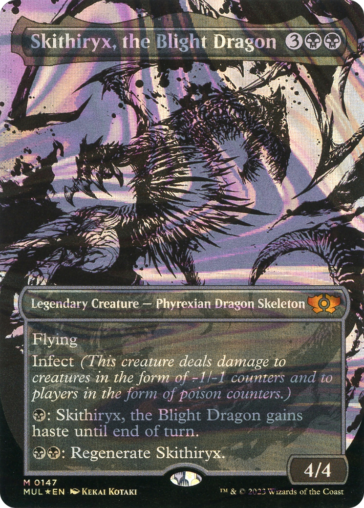 Skithiryx, le dragon Blight (Halo Foil) [Légendes multivers] 