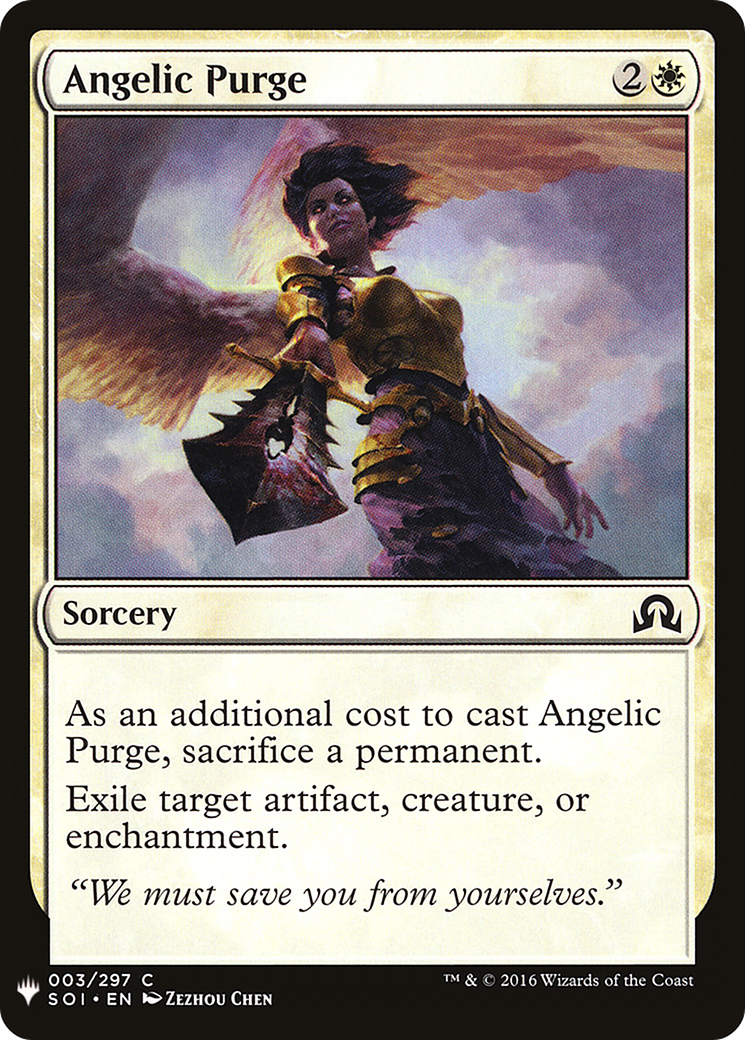 Purge angélique [Booster mystère] 