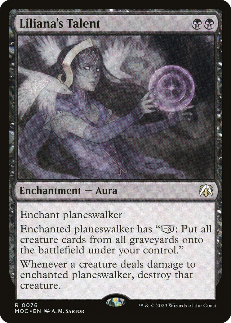 Le talent de Liliana [Marche du commandant de la machine] 
