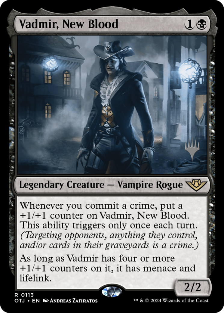 Vadmir, le sang neuf (Pack promotionnel) [Outlaws of Thunder Junction Promos]