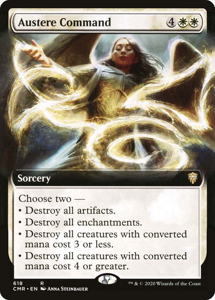 Commandement austère (art étendu) [Commander Legends] 