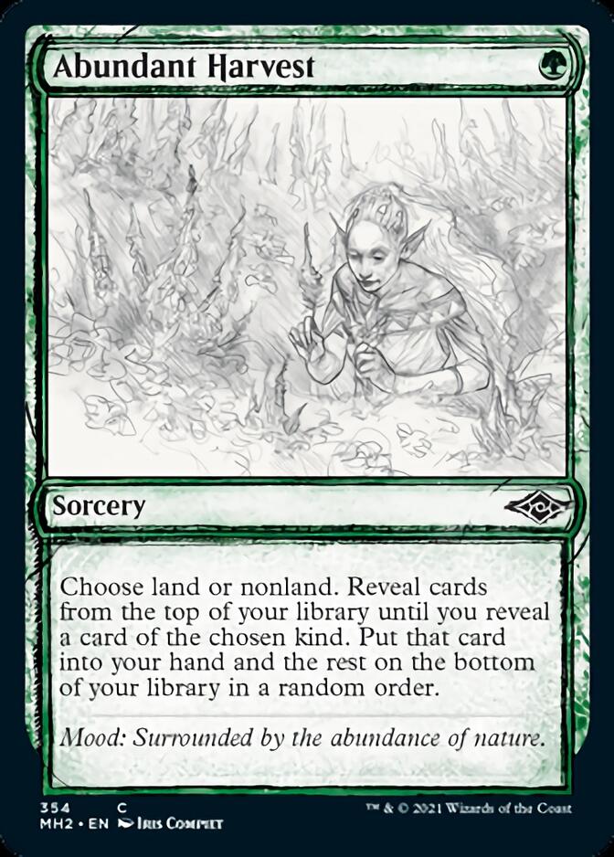 Récolte abondante (croquis) [Modern Horizons 2] 