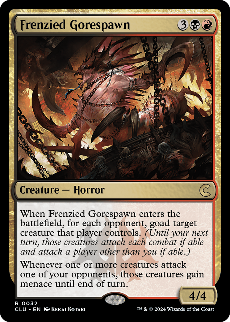 Gorespawn frénétique [Ravnica: Clue Edition] 