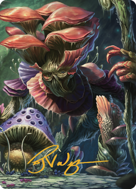 Myconid Spore Tender Art Card (Signature estampillée or) [Commander Legends : Battle for Baldur's Gate Art Series] 