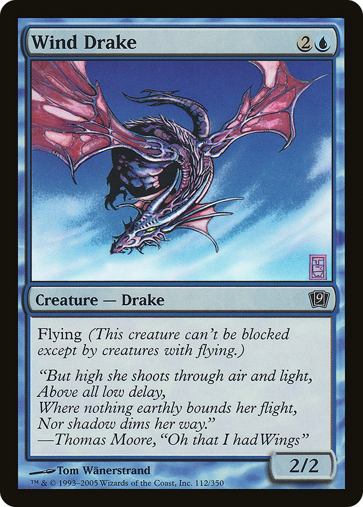 Wind Drake (9ED-112★) - 9th Edition Foil