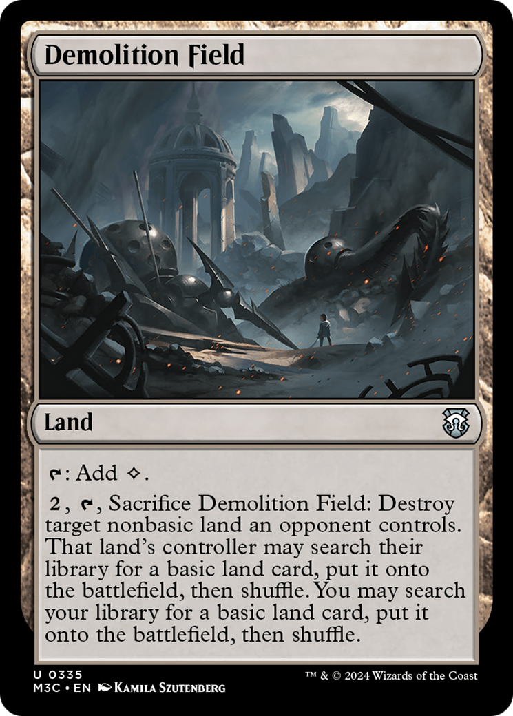 Champ de démolition [Modern Horizons 3 Commander] 