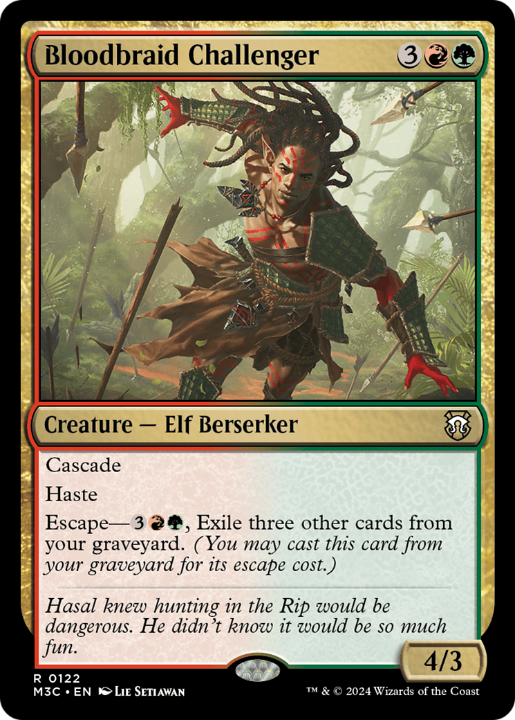 Challenger Bloodbraid [Commandant de Modern Horizons 3]