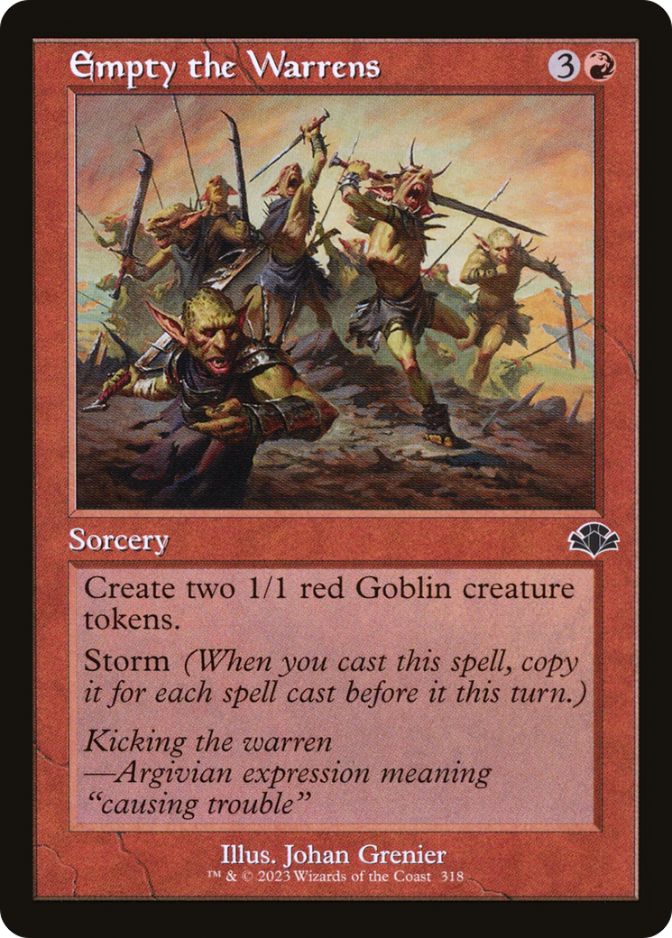 Videz les Warrens (Rétro) [Dominaria Remastered] 