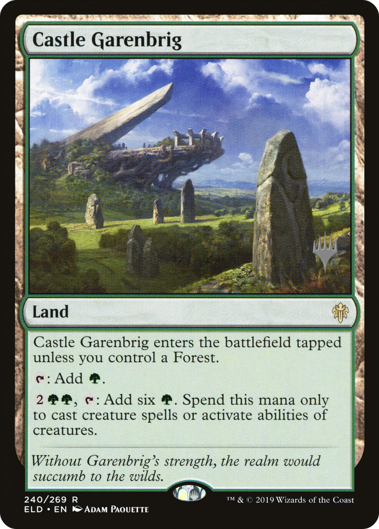 Château Garenbrig (Pack promotionnel) [Promotions du Trône d'Eldraine] 
