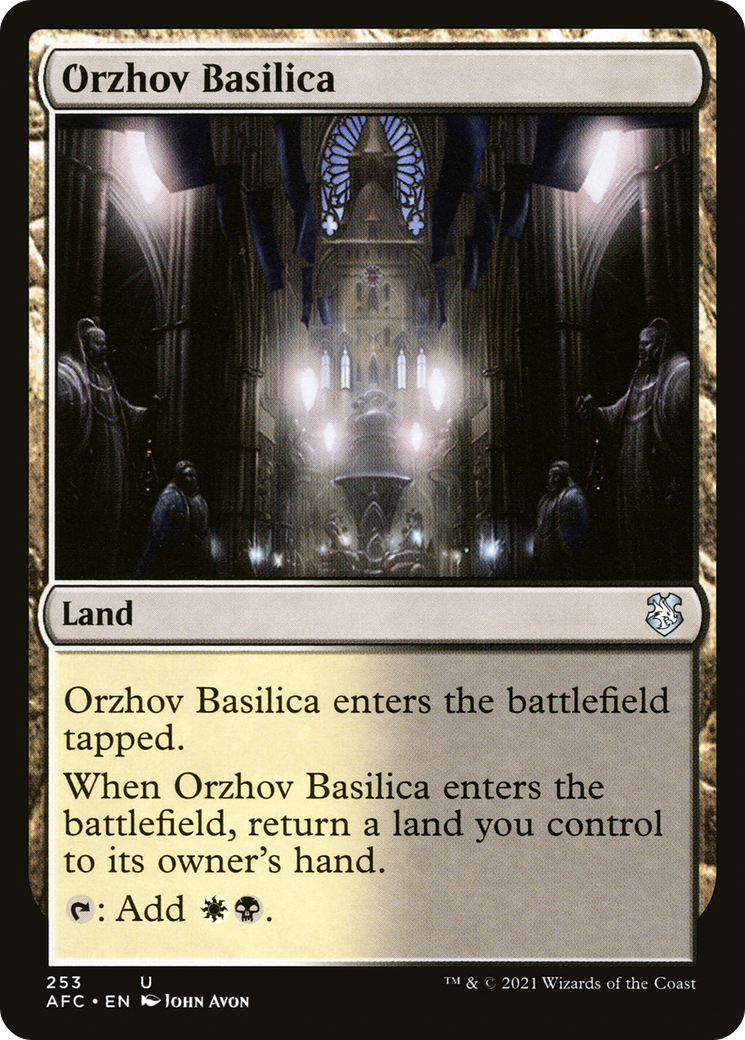 Basilique d'Orzhov [Donjons &amp; Dragons : Aventures dans le commandant des Royaumes Oubliés] 