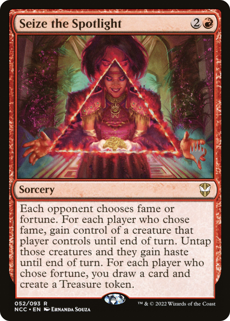 Seize the Spotlight (Promo Pack) [Streets of New Capenna Commander Promos] 