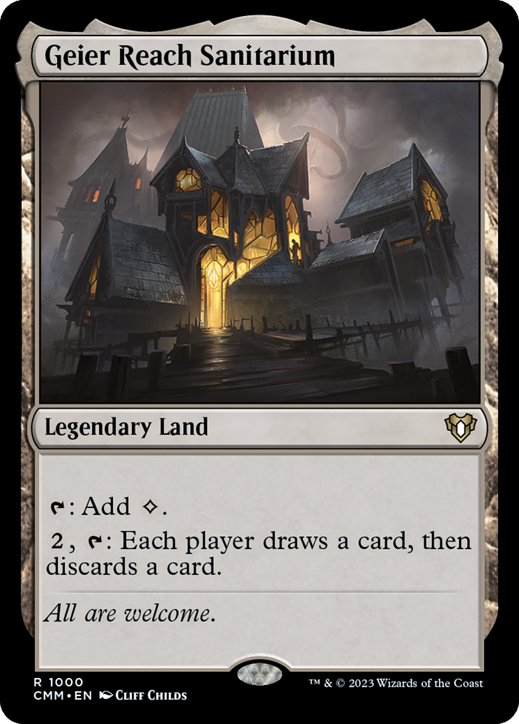 Geier Reach Sanitarium (CMM-1000) - Commander Masters
