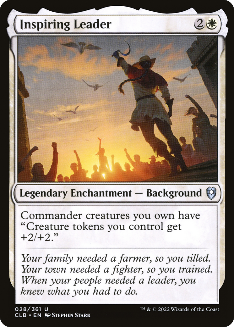 Leader inspirant [Commander Legends : Bataille de Baldur's Gate] 