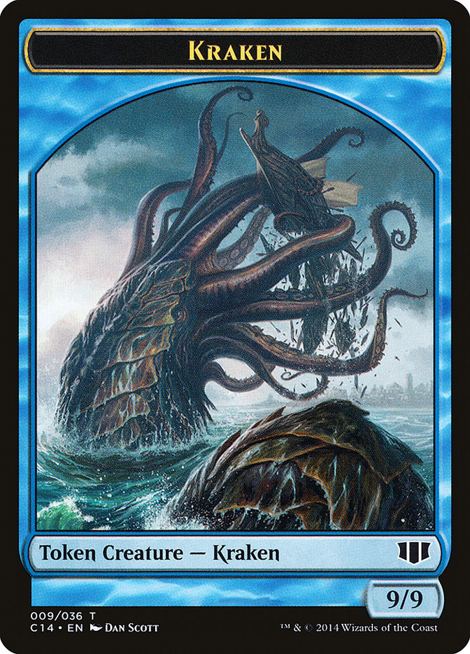 Kraken (C14-009) - Commander 2014 Tokens