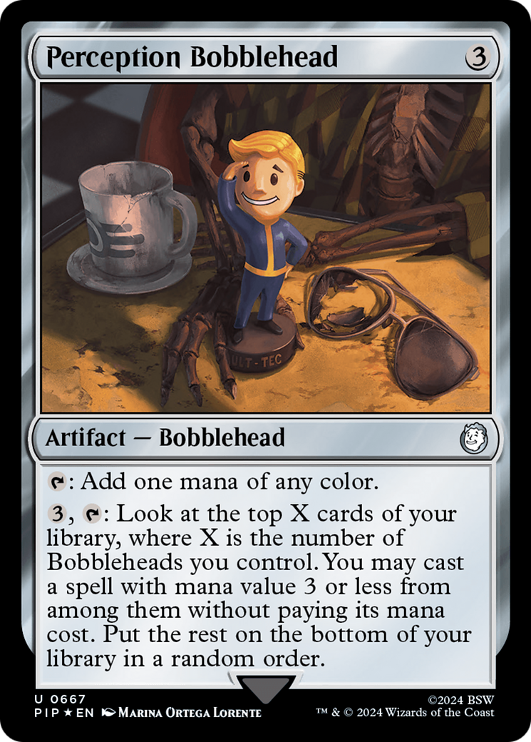 Bobblehead de perception (Surge Foil) [Fallout] 