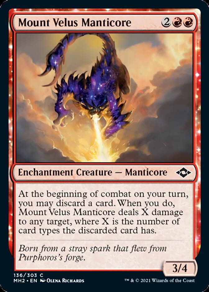 Mont Velus Manticore [Horizons modernes 2] 