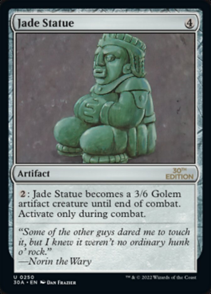 Statue de Jade [édition 30e anniversaire] 