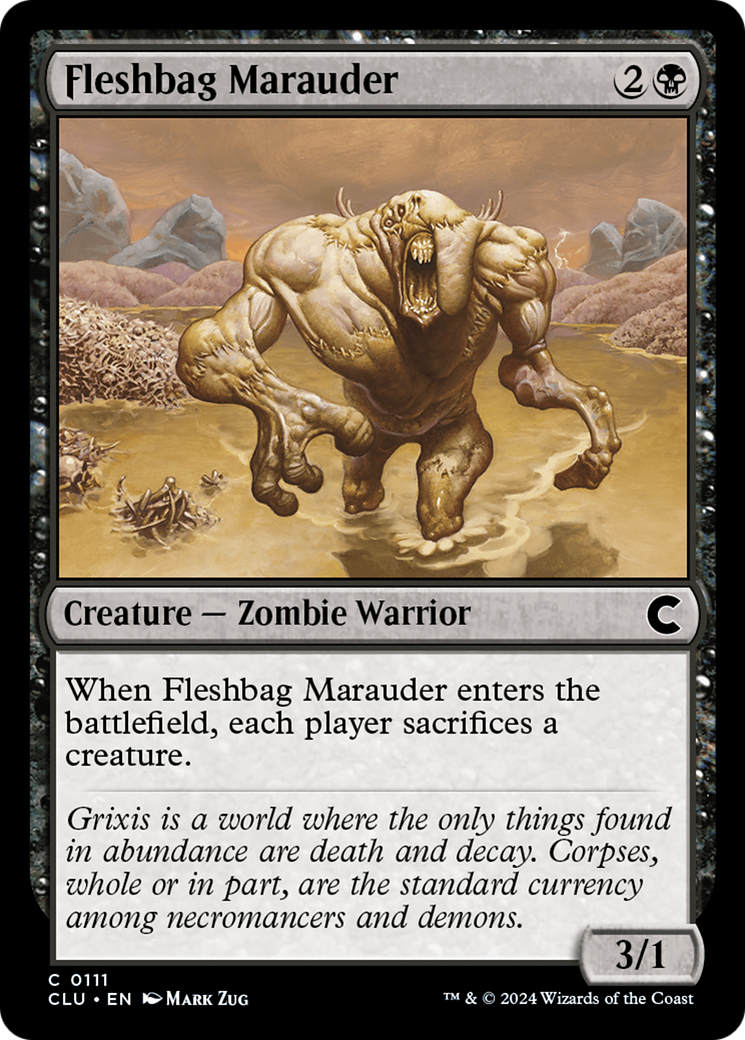 Maraudeur Fleshbag [Ravnica: Clue Edition] 