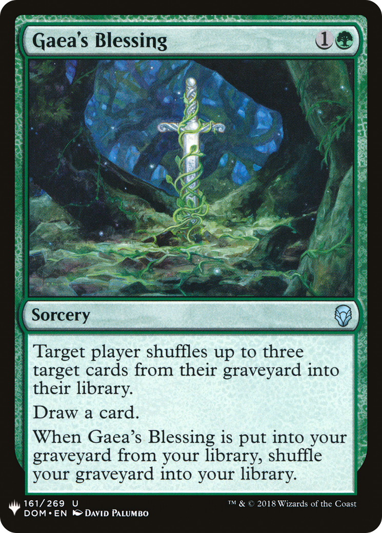 Bénédiction de Gaea [Booster mystère] 