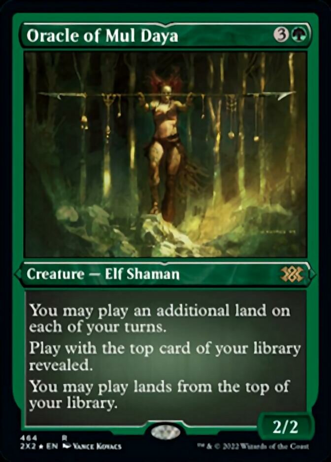 Oracle de Mul Daya (Foil Etched) [Double Masters 2022] 