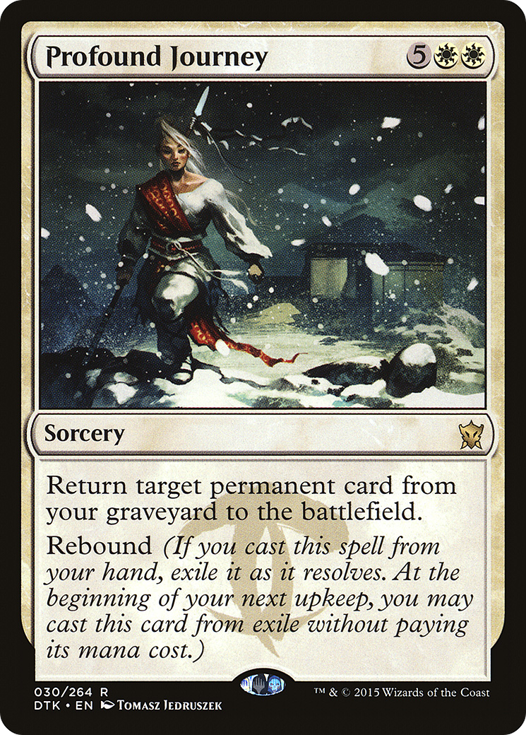 Profound Journey (DTK-030) - Dragons of Tarkir