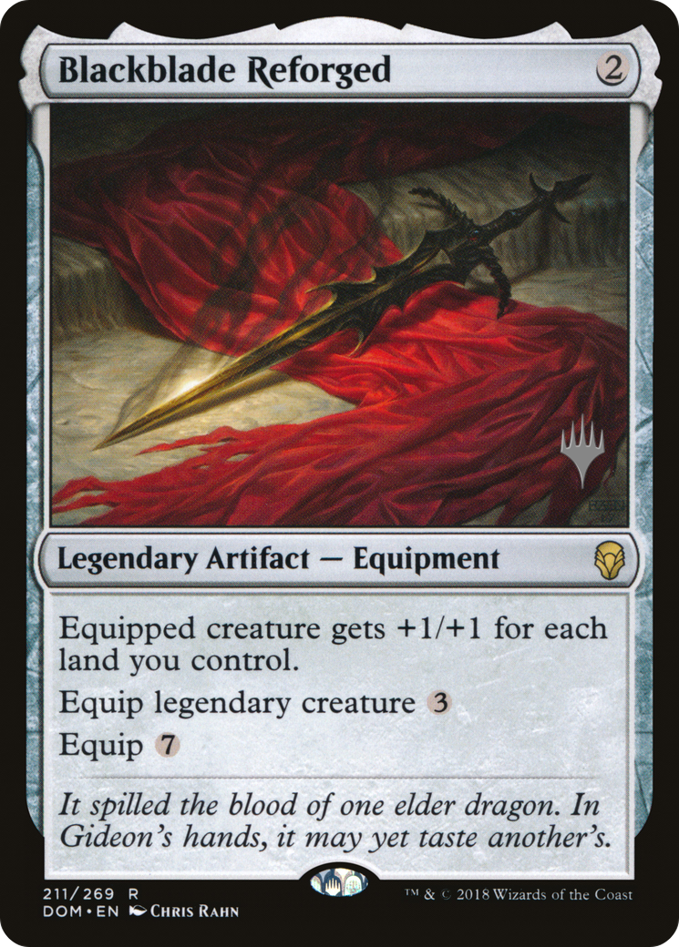 Blackblade Reforged (Pack promotionnel) [Dominaria Promos] 