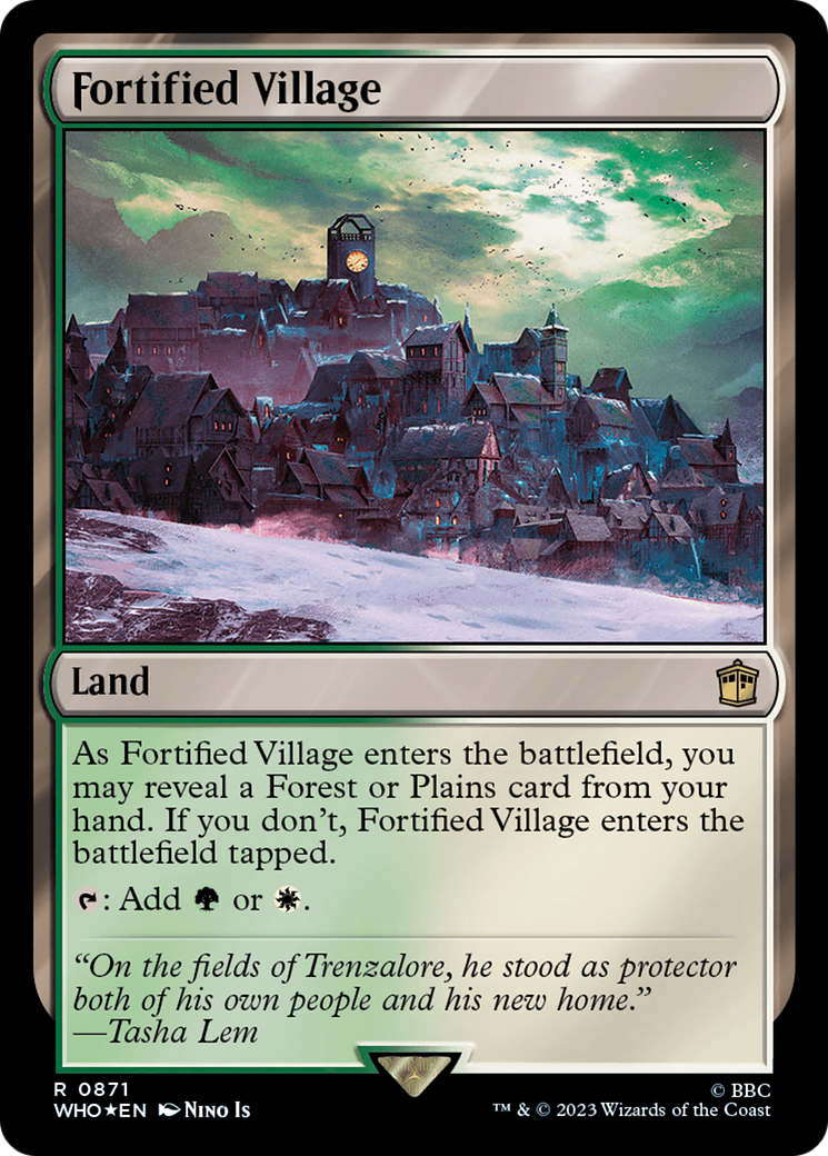 Village fortifié (Surge Foil) [Doctor Who] 